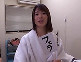 Kawakami Nanami showcases her sexy body in a hot lingerie