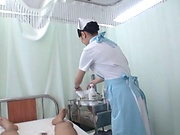 Sakamoto Sumire ,gets kinky on her patient