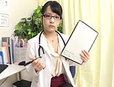Wild nurse Abe Mikako shows her kinky side picture 11