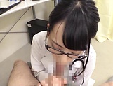 Wild nurse Abe Mikako shows her kinky side picture 69