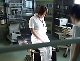 Hot curvaceous nurse gets her tight twat licked and drilled picture 12