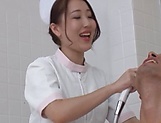 Kinky Tokyo nurse enjoys hardcore sex in a bath with her patient picture 32