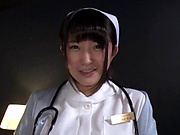 Amazing Japanese nurse is being naughty