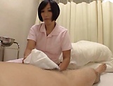 Gorgeous Japanese oral play with a hot nurse picture 28