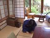 Sexy Japanese milf shows off fucking in hard scenes 