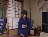 Sexy Japanese milf shows off fucking in hard scenes 