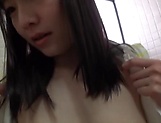 Amateur girl Suzukawa Ayane goes for a huge dick of a stranger picture 16