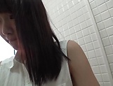 Amateur girl Suzukawa Ayane goes for a huge dick of a stranger picture 81