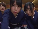 Japan babe hardcore action in group scenes  picture 20