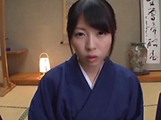 Japan babe hardcore action in group scenes 