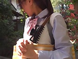 Hot Japanese schoolgirl got a good fuck