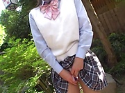 Hot Japanese schoolgirl got a good fuck