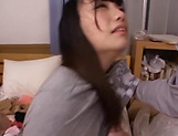 Hot Japanese maid pleases master with sex  picture 77
