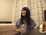 Japanese amateur wife gets kinky on her sex toys picture 16
