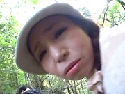 Amateur Takashima Heki enjoys wild outdoor fun