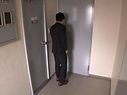 Stunning Ayane Haruna takes a hard pounding in the office
