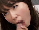 Imai Mayumi gags on an unbending dick picture 56