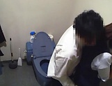 Office lady got fucked in the toilet picture 17