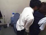 Office lady got fucked in the toilet picture 21