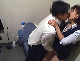 Office lady got fucked in the toilet picture 34