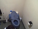 Office lady got fucked in the toilet picture 64