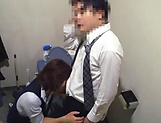 Office lady got fucked in the toilet picture 68