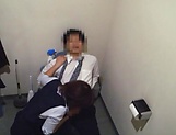 Office lady got fucked in the toilet picture 73