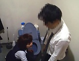 Office lady got fucked in the toilet picture 91