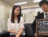 Asian office chick with dark hair seduces a sexy dude and fucks nastily picture 37