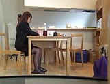 Naughty office lady is about to cum picture 13