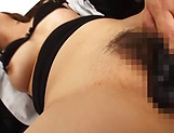 Firm tits honey Suzuki Risa in kinky hardcore foursome picture 43