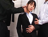 Office hottie Kitagawa Yuzu banged by two male colleagues