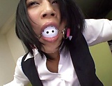 Saionji Reo is about to cum at work picture 51