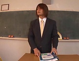 Ayami Shunka fucking with her teacher superbly