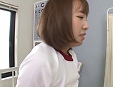 Hardcore Mogami Kasumi blows cock until exhaustion picture 109