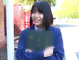 Ishigami Satomi gets a messy cum on tits