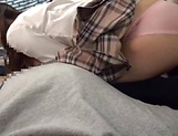 Lovely Asian schoolgirl fucked in real hardcore POV picture 34