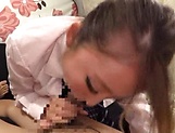 Sassy schoolgirl excels in her cok sucking picture 108