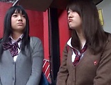 Two Japanese darlings are into this raunchy foursome
