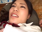 Cute Asian hardcore beauty enjoys fisting picture 117