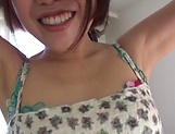 Stunning porn session along amateur lady Rina Ebina picture 35