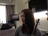 Sweet Japanese teen sings the flute and the cock  picture 16