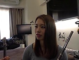 Sweet Japanese teen sings the flute and the cock  picture 21