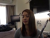 Sweet Japanese teen sings the flute and the cock  picture 23