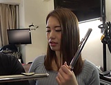 Sweet Japanese teen sings the flute and the cock  picture 24