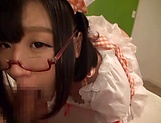 Sweet teen in glasses Hana Yurino gets nailed picture 64