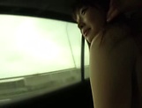 Very naughty Japanese teen likes car sex picture 85