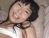 Succulent Asian bimbo Nagomi erotic stimulation picture 39