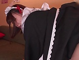 Sweet Japanese maid likes to suck cock picture 21