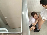 Sachiko got some fingering in the toilet picture 42